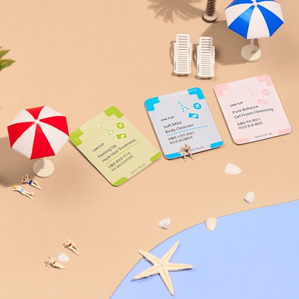 Korean Skin Care Travel Size Toiletries Set Sample Size (Shampoo 5Pcs & Body Wash 5Pcs) Korean Beauty Must Haves, Disposable, Essentials for Women, Men